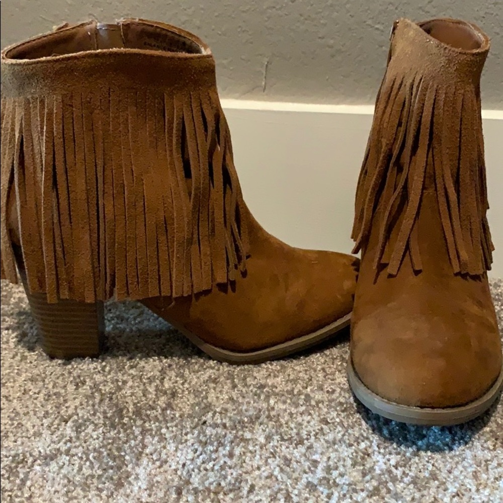 Fringe Booties - Picture 2 of 4